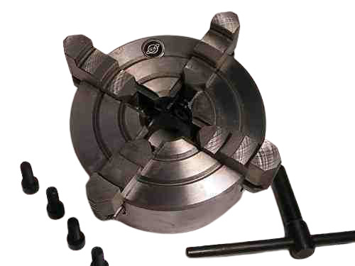 80mm jaw independent lathe - 80mm, 4-jaw