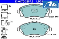 FRONT BRAKE PADS SET