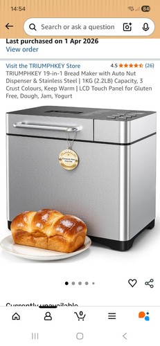 Triumphkey bread maker - triumphkey,