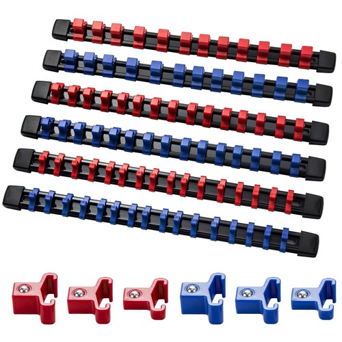 Socket rail clips - clips, bits