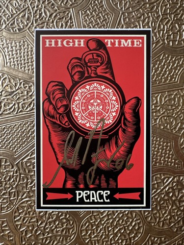 Shepard fairey obey sticker - fairey,