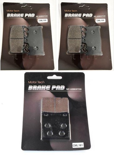 Front rear brake pads for - front,