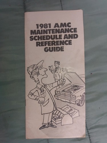 Amc nos dealer book 1981 - amc,