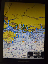 Garmin 527xs  GPSMAP  Chart
