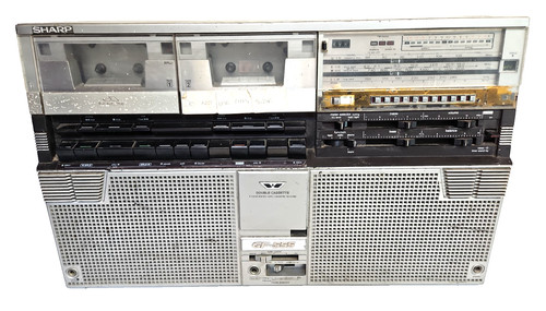 Sharp 555e vintage stereo - sharp,