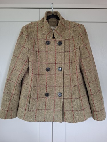 Joules wool field coat size - coat, 12