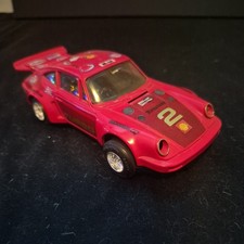 SCALEXTRIC PORSCHE 911 TURBO C125 RED VINTAGE SLOT CAR 