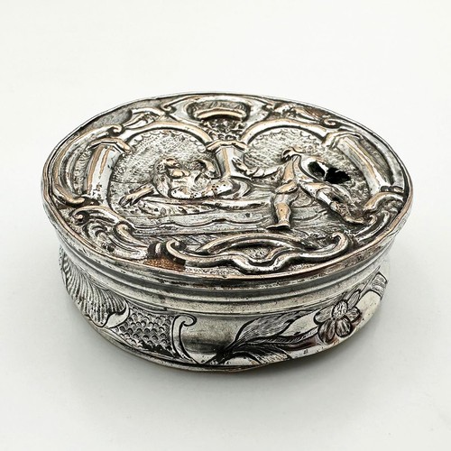 Georgian snuff box garrick - georgian, in