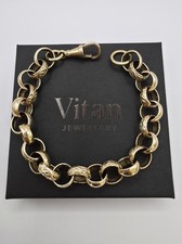 9ct Gold Belcher Bracelet 9