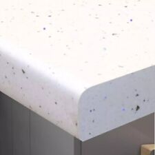 white Sparkle Laminate kitchen Oasis worktop 600mm x 38mm 1m,1.5m,2m,3m