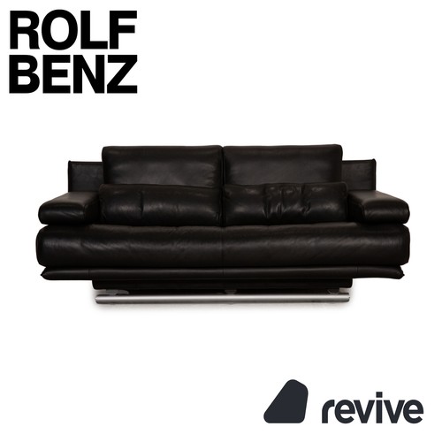 Rolf benz 6500 leather sofa - leather,
