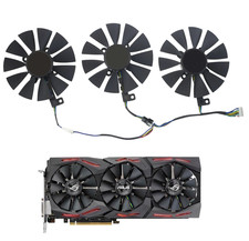 ASUS STRIX GTX 980 1060 1070 1080 Ti / RX 580 - Replacement Cooler Fan Set (OEM)