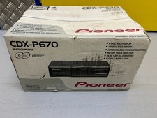 Pioneer CDX-P670 Multi-CD Player - Brand New (Free P+P)