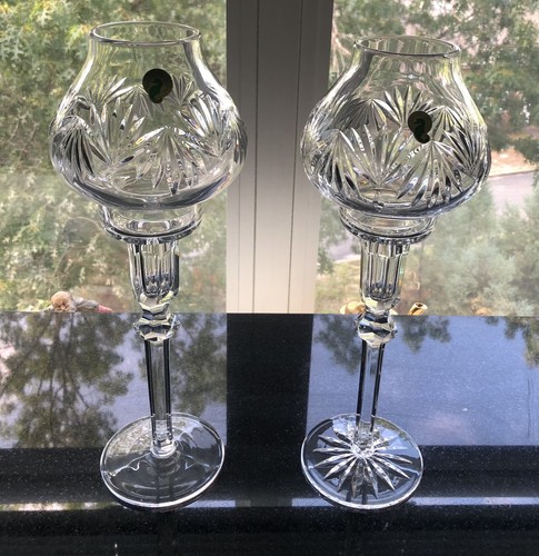 Two signed waterford crystal - two,