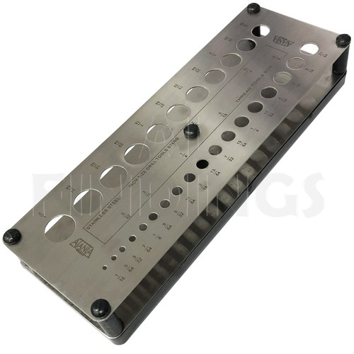 Drill bit gauges stand - drill,