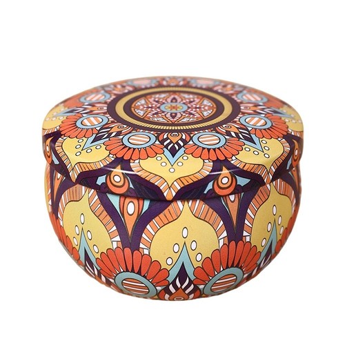 Small round tin - round,