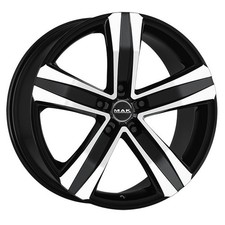 ALLOY WHEEL MAK STONE 5 FOR MERCEDES-BENZ VITO 7X17 5X112 BLACK MIRROR PVM