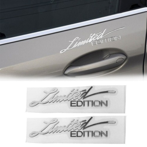 Limited edition logo car - 3d,