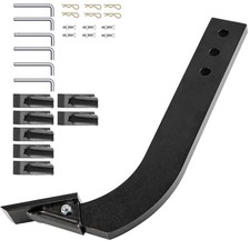 Uimoso 16'' Box Blade Shank Scarifier Shanks Teeth 3Holes Box Scraper Shank 6pcs