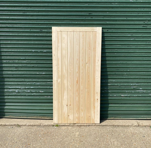 Wooden garage doors - garage,