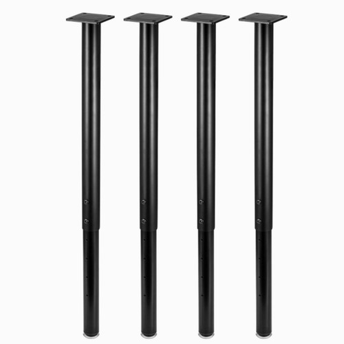Adjustable metal table - metal,