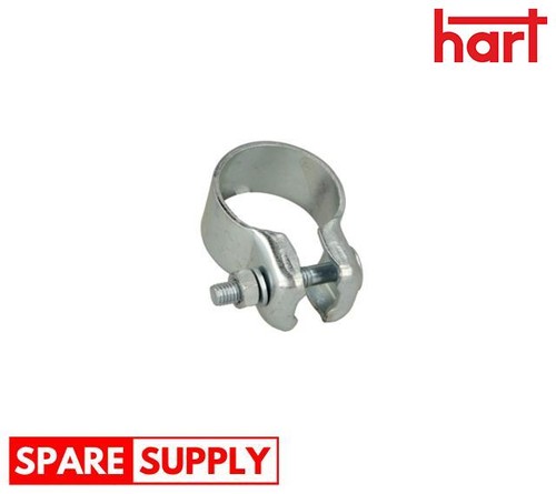 Clamping piece exhaust - clamping, system