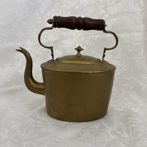 Vintage brass kettle - brass, pot