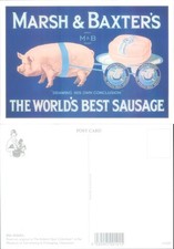 Pig advertising Marsh Baxter's