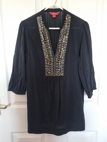 Monsoon tunic top - uk, black