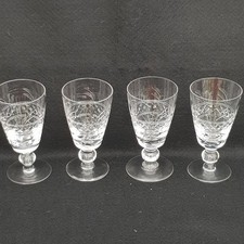 Set of 4 Stuart Crystal