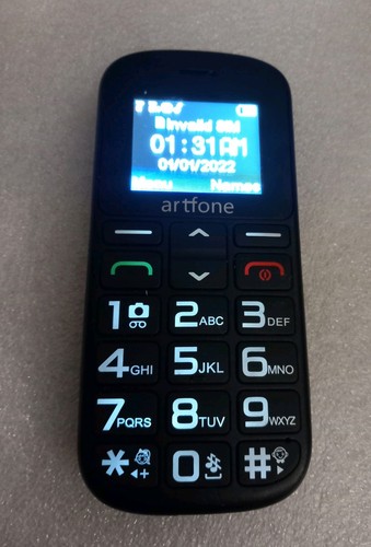Artfone black big - black,big, button