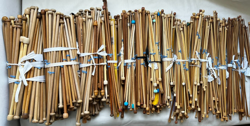 Bamboo metric knitting needles - metric,