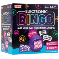 Electronic Bingo Game Machine | Family Fun Party Toy | LED Lights & Sounds