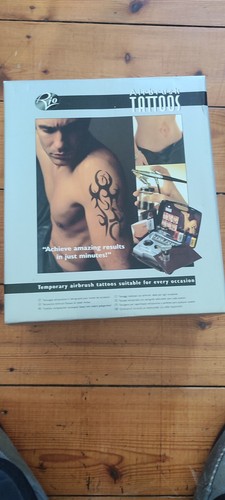 Rio airbrush tattoos kit - airbrush, for