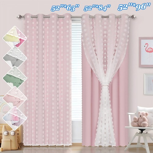 Double layers curtains - double,