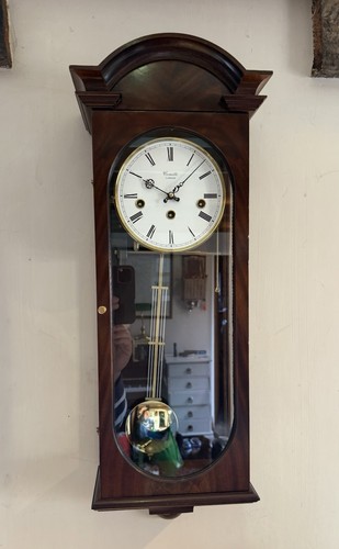 Comitti mahogany wall clock - comitti,