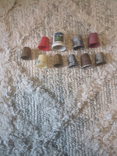 Lot thimbles wood - lot,