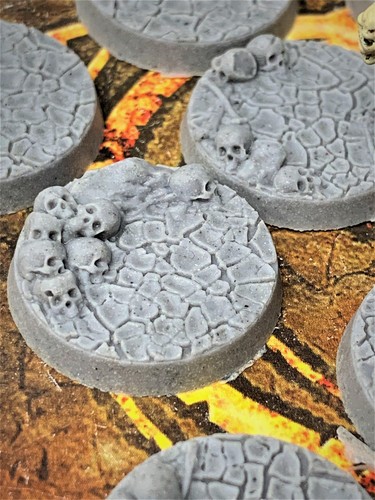 Wargaming bases skull - wargaming,