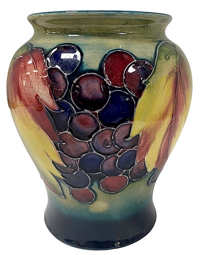 Moorcroft pottery leaf and - pottery,