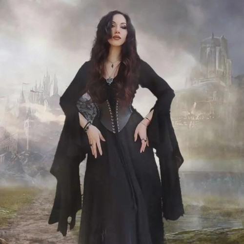 Cottagecore dress medieval - dress,