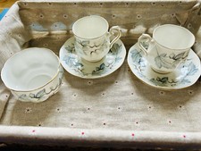 ROYAL ALBERT “SILVER MAPLE “ SET . TEA /COFFEE /SUGAR