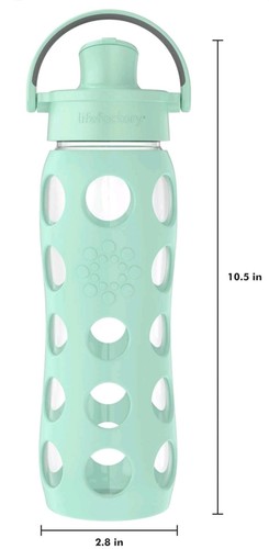 Ounce glass water bottle - water,