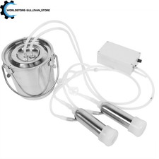 3L Electric Milking Machine For Cattle Portable Farm Milker Farm Milking Tool