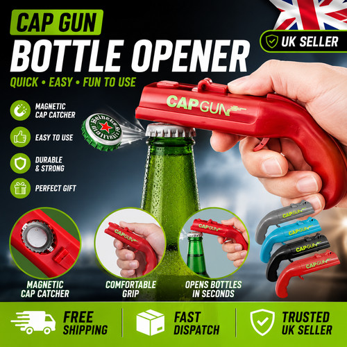 Creative cap bottle - cap, gun