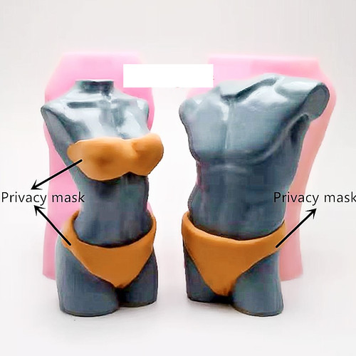 Silicone mould women - mould,