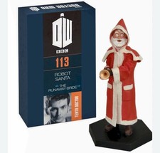 Eaglemoss Doctor Who Figurine Collection #113 Robot Santa w/ Magazine