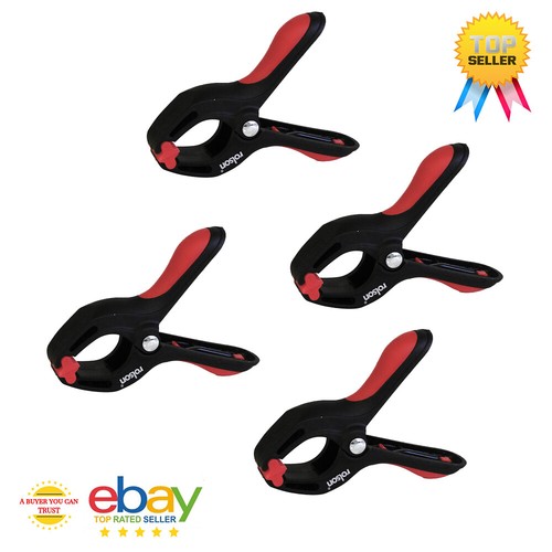 Rolson 100mm spring clamps - 4'',