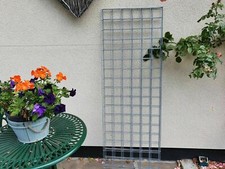 Metal Garden Trellis Mesh Panels  5 Ft 146cm x 46cm  3" x 3" Holes (4mm wire)