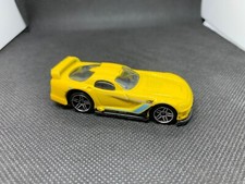 Hot Wheels - 2005 Dodge Viper GTS-R GTSR Yellow VGC - Diecast - 1:64 - USED