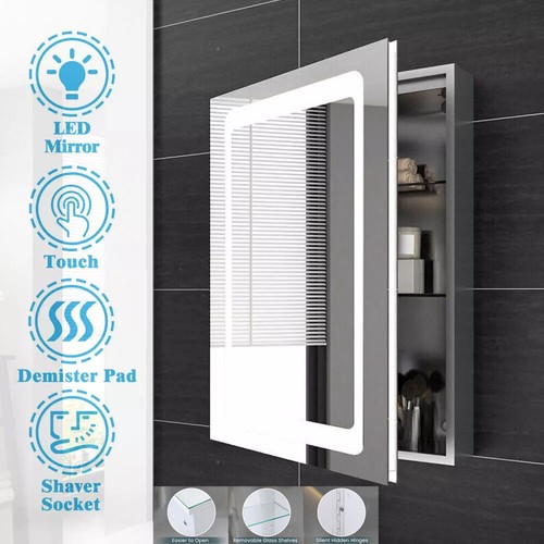Led bathroom mirror cabinet - mirror,